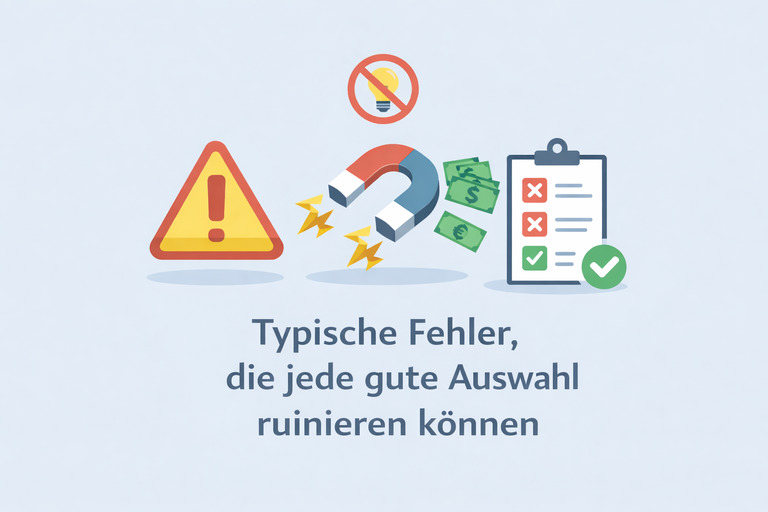 Fehler, die Sie bei der Suche nach einem sicheren Buchmacher vermeiden sollten